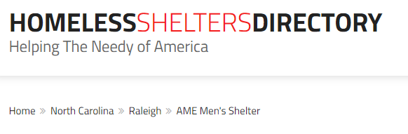 AME Empowerment Center/Shelter